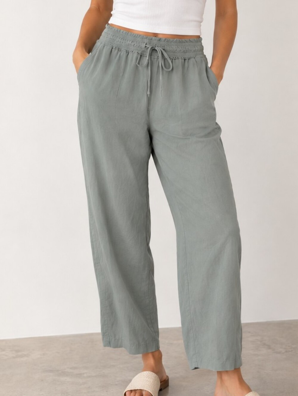 Vanilla Star Linen Blend Pant